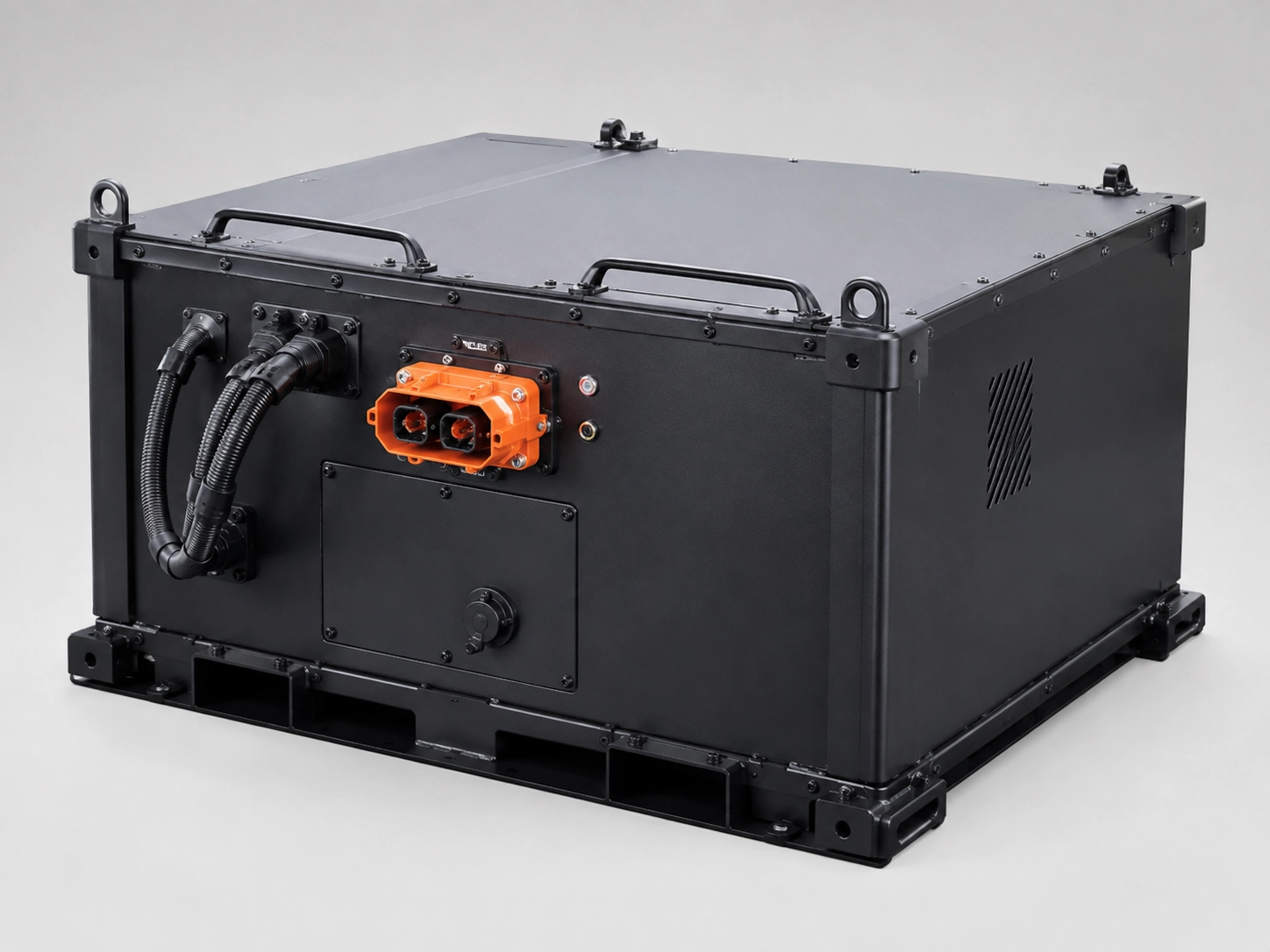 Heavy-duty industrial lithium forklift battery pack designed for high pulse discharge, long cycle life, and rugged material handling applications