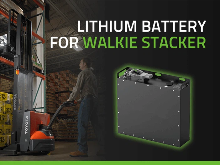 Lithium battery for walkie stacker Lithium battery for walkie stacker